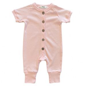 BLUSH | New Blush Lotus Organic baby toddler romper jumpsuit